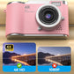 💎 60% OFF! 💎 4K HD Flip-Screen Digital Camera – 8X Zoom, Auto Focus & Rotating Screen for Vlogging & Selfies 📸🌈