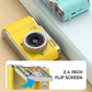 💎 60% OFF! 💎 4K HD Flip-Screen Digital Camera – 8X Zoom, Auto Focus & Rotating Screen for Vlogging & Selfies 📸🌈