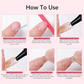 💅✨ PROMO 50% OFF! Semi-Liquid Nail Glue 10s Drying No UV – Anti-Drip Gel Ultra Strong Hold, Precision Remover 2-3min, Safe No Burning · Buy 1 Get 1 Free 🔥