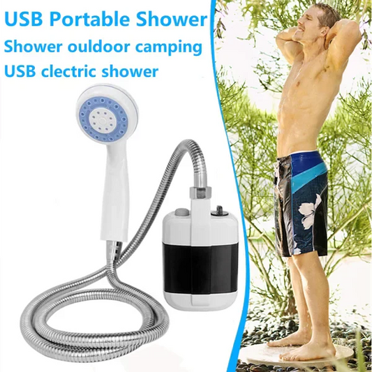 🚿Stay Fresh Outdoors✨Portable Camping Shower with Adjustable Flow