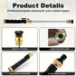 🔫 50% OFF! 💦 High-Pressure Garden Hose Nozzle – 3 Nozzles, Stainless Steel & Leak-Proof 🚗