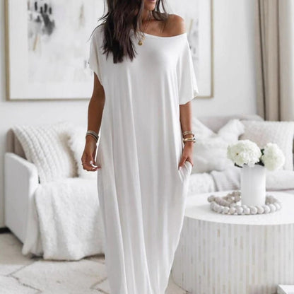 💎 50% OFF SUMMER DRESS! 💎 Breathable V-Neck, Pockets & Wrinkle