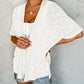 📢📢40% OFF !! ⏰2026 New Stylish Flowy Short Sleeve Cardigan