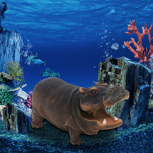 📢 LIMITED TIME 50% OFF! ⏰ Fish Tank Hippo Bubble Decoration – Adorable Design, Air Pump-Compatible & Eco-Friendly Resin ✨
