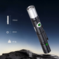 🔥Multi-Mode Arc + Alarm Zoom Bright Flashlight