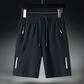 💎 -50% ON MEN'S ELASTIC SUMMER SHORTS! 💎 Breathable, Zippered Pockets & Stretch Fit🩳❄️
