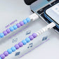2-In-1 USB To Type-C ＆ Lightning Beaded Charger Cord