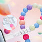 2-In-1 USB To Type-C ＆ Lightning Beaded Charger Cord