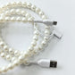 2-In-1 USB To Type-C ＆ Lightning Beaded Charger Cord