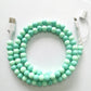 2-In-1 USB To Type-C ＆ Lightning Beaded Charger Cord