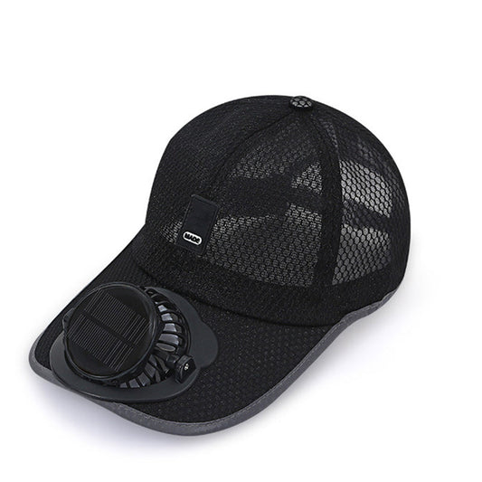 🏆🌞Summer Heat Subsidy Limited Time SALE🎉🍃Breathable Baseball Cap with Solar Fan