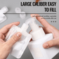 🌷 SUPER PRACTICAL! 🛫 Portable Travel Fluid Makeup Packing Bag (10 Pcs) – Leak-Proof, Transparent & Reusable – Travel Light, Hassle-Free ✨
