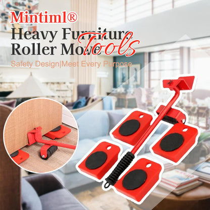 📢 LIMITED TIME 50% OFF! ⏰ Furniture Moving Lifter and Roller Set – Move Heavy Furniture with Less Effort – 150kg Capacity, Durable Steel & ABS ✨
