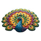 Quick-Dry Non-Slip Peacock Mat