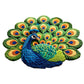 Quick-Dry Non-Slip Peacock Mat