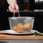 ⏳ LIMITED TIME 50% OFF! ⏰ Stainless Steel Sieve with Handle – Fine & Coarse Mesh Options for Sifting & Draining 🥄