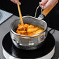 ⏳ LIMITED TIME 50% OFF! ⏰ Stainless Steel Sieve with Handle – Fine & Coarse Mesh Options for Sifting & Draining 🥄