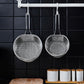 ⏳ LIMITED TIME 50% OFF! ⏰ Stainless Steel Sieve with Handle – Fine & Coarse Mesh Options for Sifting & Draining 🥄