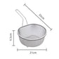 ⏳ LIMITED TIME 50% OFF! ⏰ Stainless Steel Sieve with Handle – Fine & Coarse Mesh Options for Sifting & Draining 🥄
