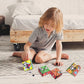 Creative Folding Panda Cube Puzzle Toy for Kids