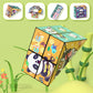 Creative Folding Panda Cube Puzzle Toy for Kids