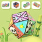 Creative Folding Panda Cube Puzzle Toy for Kids