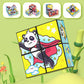Creative Folding Panda Cube Puzzle Toy for Kids