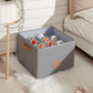 ⏰ LIMITED TIME 50% OFF! 👟 Fabric Shoe Organizer Storage Box – Foldable, Large Capacity, Dustproof & Breathable for Closet & Bedroom 🧺