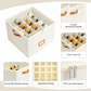⏰ LIMITED TIME 50% OFF! 👟 Fabric Shoe Organizer Storage Box – Foldable, Large Capacity, Dustproof & Breathable for Closet & Bedroom 🧺