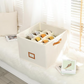 ⏰ LIMITED TIME 50% OFF! 👟 Fabric Shoe Organizer Storage Box – Foldable, Large Capacity, Dustproof & Breathable for Closet & Bedroom 🧺