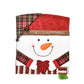 🎅 50% OFF! ✨ Christmas Themed Chair Cover – Linen & Brushed Cloth, Santa Claus / Snowman / Elk Designs & 54×48cm Size – Festive Protection for Holiday Gatherings 🪑
