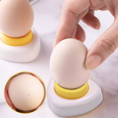 🥚 50% OFF! ✨ Easy Hard-Boiled Egg Piercer Pricker with Safety Lock – Effortless Shell Peeling, Prevents Bursting & Cracking, Rotary Child-Safe Lock & Food-Grade 304 Stainless Steel Needle – 2 PCS Set ✨