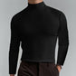 👕 60% OFF NOW! ✨ Men's High Neck Slim Fit T-Shirt - Stretchy & Breathable Fabric, Modern Style for Gym or Casual Wear 🏃‍♂️📦