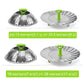 🥦 50% OFF! ✨ Foldable Stainless Steel Steamer Basket – Expandable Flower-Petal Design Fits Multiple Pot Sizes, Removable Center Handle & Heat-Resistant Silicone Feet – 100% Food-Grade Rustproof Multi-Use Steamer, Colander & Serving Bowl 🍲