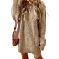 ⏳Time-Limited Special⏰ Trendy Cable-Knit Loose-Fit Sweater Dress