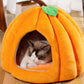 💥 LIMITED TIME 50% OFF! 🐾 Warm & Cozy Semi-Enclosed Pet Bed – Thickened Plush, All-Season Comfort & Moisture-Resistant Base ✨