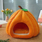 💥 LIMITED TIME 50% OFF! 🐾 Warm & Cozy Semi-Enclosed Pet Bed – Thickened Plush, All-Season Comfort & Moisture-Resistant Base ✨