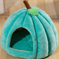 💥 LIMITED TIME 50% OFF! 🐾 Warm & Cozy Semi-Enclosed Pet Bed – Thickened Plush, All-Season Comfort & Moisture-Resistant Base ✨