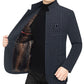 Men's 3D Fit Winter Coat - Thickened Warm Jacket for Casual Outwear