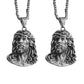 Jesus Head Pendant Necklace