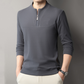 Men's Casual Quarter-Zip Long Sleeve Pullover Sweatshirt