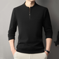 Men's Casual Quarter-Zip Long Sleeve Pullover Sweatshirt