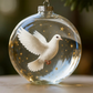🔥Buy 1 Get 1 Free🔥Nature's Bird Glass-Look Sphere Ornament