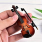 🎻 BUY 3 GET 1 FREE! 🎉 Mini Violin Model Ornament – Exquisite Detail, Perfect Graduation Gift & Holiday Decor 📦