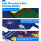 🧩 LIMITED TIME 50% OFF! 🦄 Felt Puzzle Learning Busy Board – Multifunctional Activities, Soft & Safe Material & Interactive Elements – Fun Learning on the Go ✨
