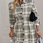 ⏳Time-Limited Special⏰Women’s Graceful Plaid A-Line Shirt Dress