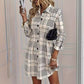 ⏳Time-Limited Special⏰Women’s Graceful Plaid A-Line Shirt Dress