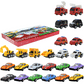 🎁🔥 FLASH SALE HALF-PRICE! 🚜 Boys Construction Truck Advent Calendar – 24 Surprise Toy Sets with Alloy Vehicles, 2 Play Maps & Road Signs ✨