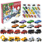 🎁🔥 FLASH SALE HALF-PRICE! 🚜 Boys Construction Truck Advent Calendar – 24 Surprise Toy Sets with Alloy Vehicles, 2 Play Maps & Road Signs ✨