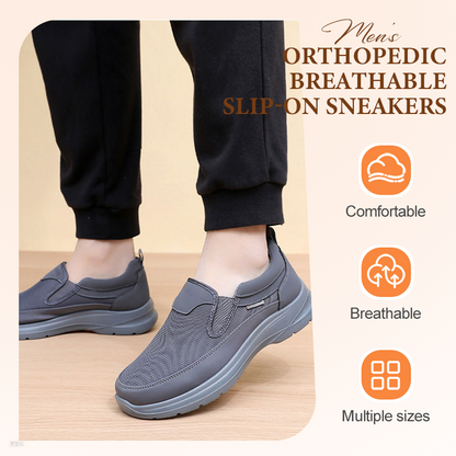 Men's Orthopedic Breathable Slip-On Sneakers